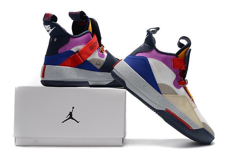 Nike Air Jordan 33 Multicolor Men Shoes Sale Size US 7,8,8.5,9.5,10,11,12