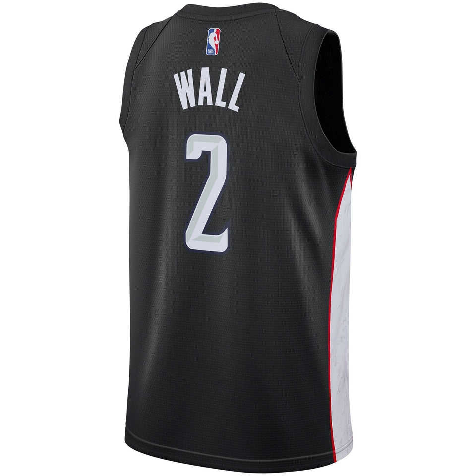 Men's Nike John Wall Black Washington Wizards City Edition Swingman Jersey Black