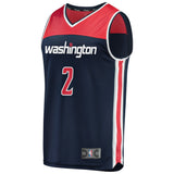 Youth Fanatics Branded John Wall Navy Washington Wizards Fast Break Replica Jersey  Statement EditionNavy