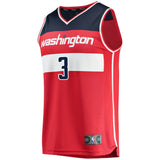 Bradley Beal Washington Wizards Fanatics Branded Youth Fast Break Replica Player Jersey Icon Edition  Red