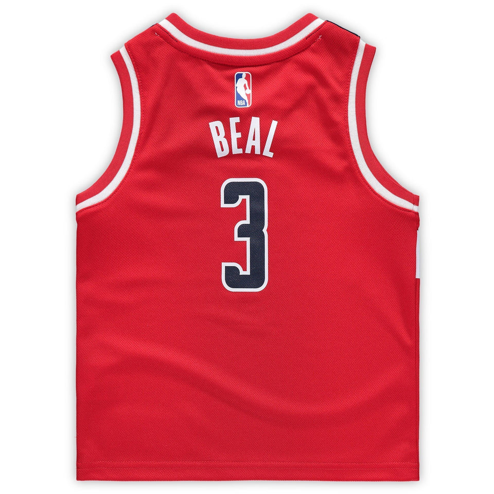 Preschool Nike Bradley Beal Red Washington Wizards Replica Jersey  Icon Edition Red