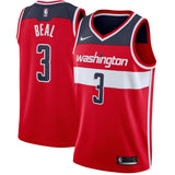 Men's Nike Bradley Beal Red Washington Wizards Swingman Jersey  Icon EditionRed