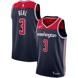 Men's Nike Bradley Beal Navy Washington Wizards Replica Swingman Jersey  Statement Edition  Navy