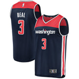 Men's Fanatics Branded Bradley Beal Navy Washington Wizards Fast Break Replica Jersey  Statement Edition Navy