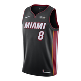 Tyler Johnson Nike Miami Heat Icon Black Swingman Jersey  Black