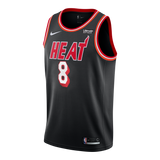 Tyler Johnson Nike Miami Heat Classic Edition Jersey Black