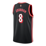 Tyler Johnson Nike Miami Heat Classic Edition Jersey Black