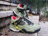 Nike Air Jordan 4 Retro OG “Cactus Jack” Olive Black Red Basketball Men