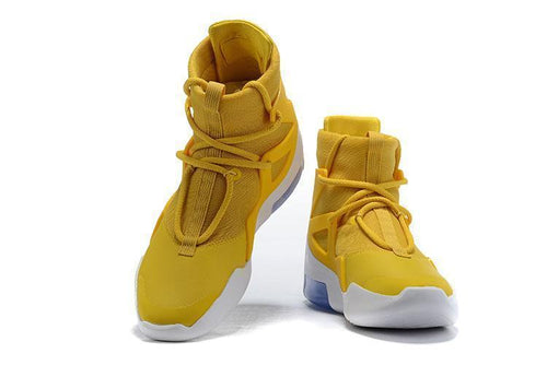 Nike Air Jordan Fear Of God 1 White Blue Yellow Men Shoes Sale Basketball