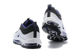 Nike Air Max 97 Black White Blue Shoes Sale Size US 7, 8, 8.5, 9, 10, 11