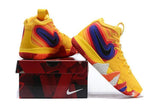 Nike Kyrie 4 &quot;70s&quot; Yellow Men Basketball Shoes Sale Size US 7,8,8.5,9.5,10,11,12