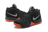 Nike Kyrie 4 Black Orange Men Basketball Shoes Sale Size US 7,8,8.5,9.5,10,11,12