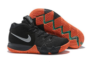 Nike Kyrie 4 Black Orange Men Basketball Shoes Sale Size US 7,8,8.5,9.5,10,11,12