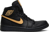 Nike Air Jordan 1 High BMH 2017 Black Gold Shoes Basketball Men Sale