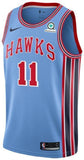 Young Hardwood Classics Swingman Atlanta Hawks  Blue