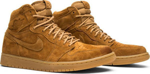 Nike Air Jordan 1 High Wheat Shoes Basketball Men