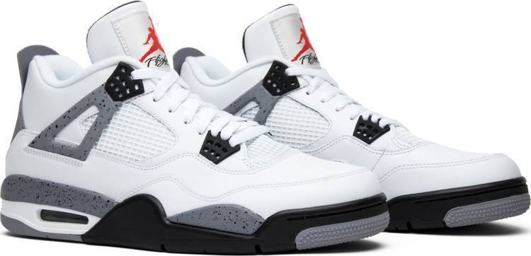 Nike Air Jordan 4 Retro 'Cement' 2012 Basketball Men Sale Shoes