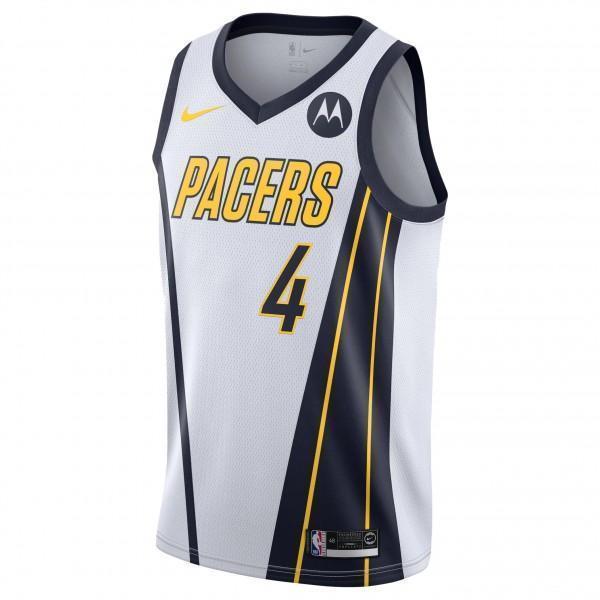 Victor Oladipo Indiana Pacers  Earned Edition Swingman Jersey  White