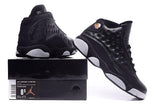 Nike Air Jordan Men 13 Retro Black Hyper White Basketball Men