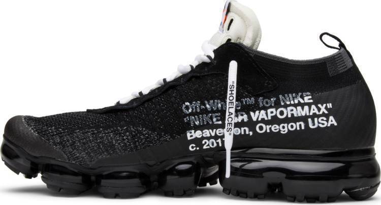 OFF WHITE x Nike Air Vapormax Part 2 "The Ten" Shoes Sneakers Men Sale Size US 7, 8, 8.5, 9, 10, 11