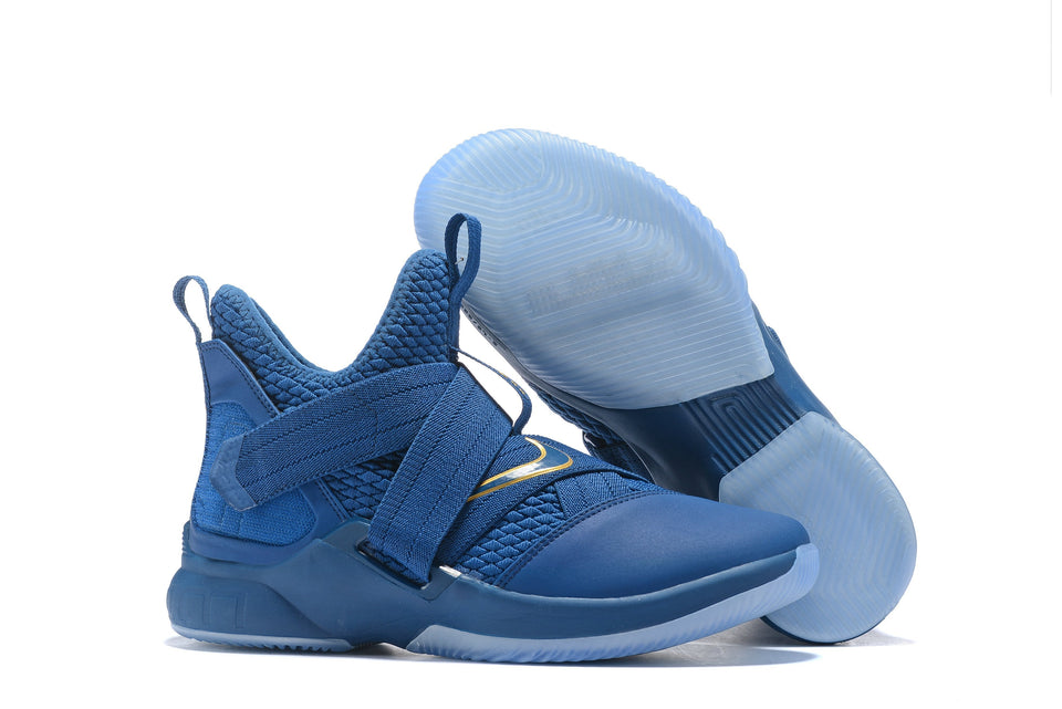 Nike Lebron Soldier XII 12 SFG EP Philipines Blue Navy Shoes Sale Size US7,8,8.5,9,10,11,12