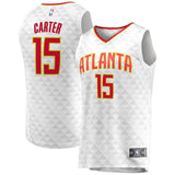 Vince Carter Atlanta Hawks Jersey – Association Edition – White