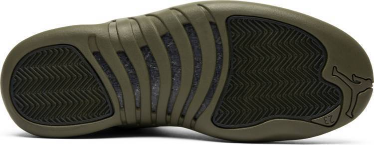 PSNY x Air Jordan 12 Retro 'Milan' Olive Shoes Basketball Men Sale