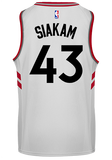Raptors Men's Swingman Association Jersey  Siakam  White