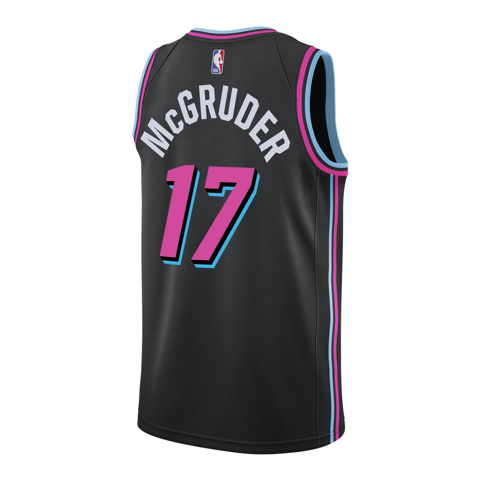 Rodney Mcgruder Nike Miami Heat Vice Nights Swingman Jersey Black