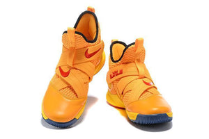 Nike Lebron Soldier XII 12 SFG EP Orange Yellow Men Shoes Sale Size US7,8,8.5,9,10,11,12