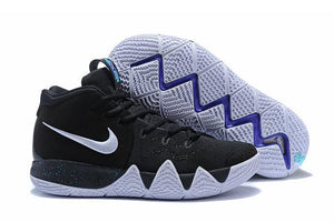 Nike Kyrie 4 Black White Men Basketball Shoes Sale Size US 7,8,8.5,9.5,10,11,12