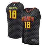 Miles Plumlee Atlanta Hawks Player Jersey  Icon Edition  Black