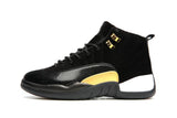 Nike Air Jordan 12 Retro Black Velvet Shoes Basketball Men Sale