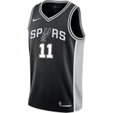 Forbes San Antonio Spurs Men's Nike Custom Personalized Icon Swingman Jersey  Black