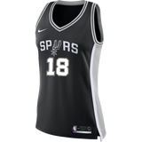 Belinelli San Antonio Spurs Women's Nike Custom Personalized Icon Swingman Jersey  Black