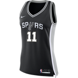 Forbes San Antonio Spurs Women's Nike Custom Personalized Icon Swingman Jersey  Black