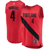 Maurice Harkless Portland Trail Blazers Fast Break Player Jersey  Statement Edition  Red