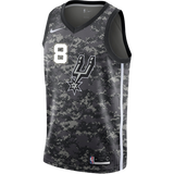 Mills San Antonio Spurs Men's Nike  City Edition Swingman Personalized Jersey  Navy