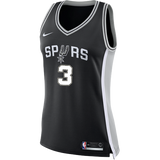 Paul San Antonio Spurs Women's Nike Custom Personalized Icon Swingman Jersey  Black