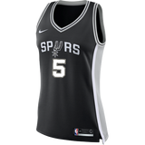 Murray San Antonio Spurs Women's Nike Custom Personalized Icon Swingman Jersey  Black