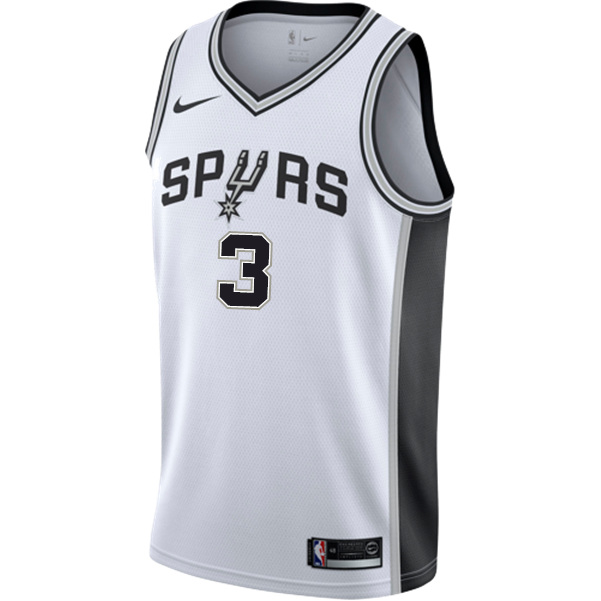 Paul San Antonio Spurs Men's Nike Custom Personalized Icon Swingman Jersey  White