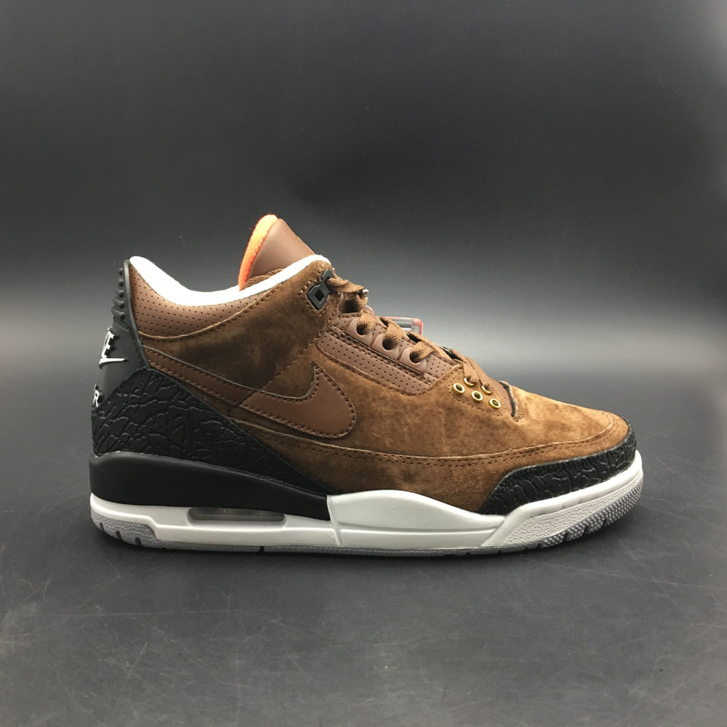 Nike Air Jordan 4 Retro Brown White Black Men Shoes Sale