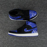 Nike Air Jordan 1 High Retro OF 6 Ring Black Blue Shoes Basketball Men