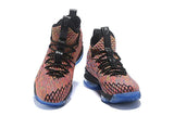 Nike Lebron XV 15 Black Rainbow Blue Men Shoes Sale Size US7,8,8.5,9,10,11,12