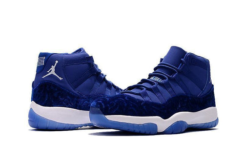 Nike Air Jordan 11 PRM Velvet Heiress Royal Blue Basketball Men