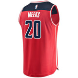 Men's Fanatics Branded Jodie Meeks Red Washington Wizards Fast Break Replica Team Color Player Jersey  Icon Edition Red