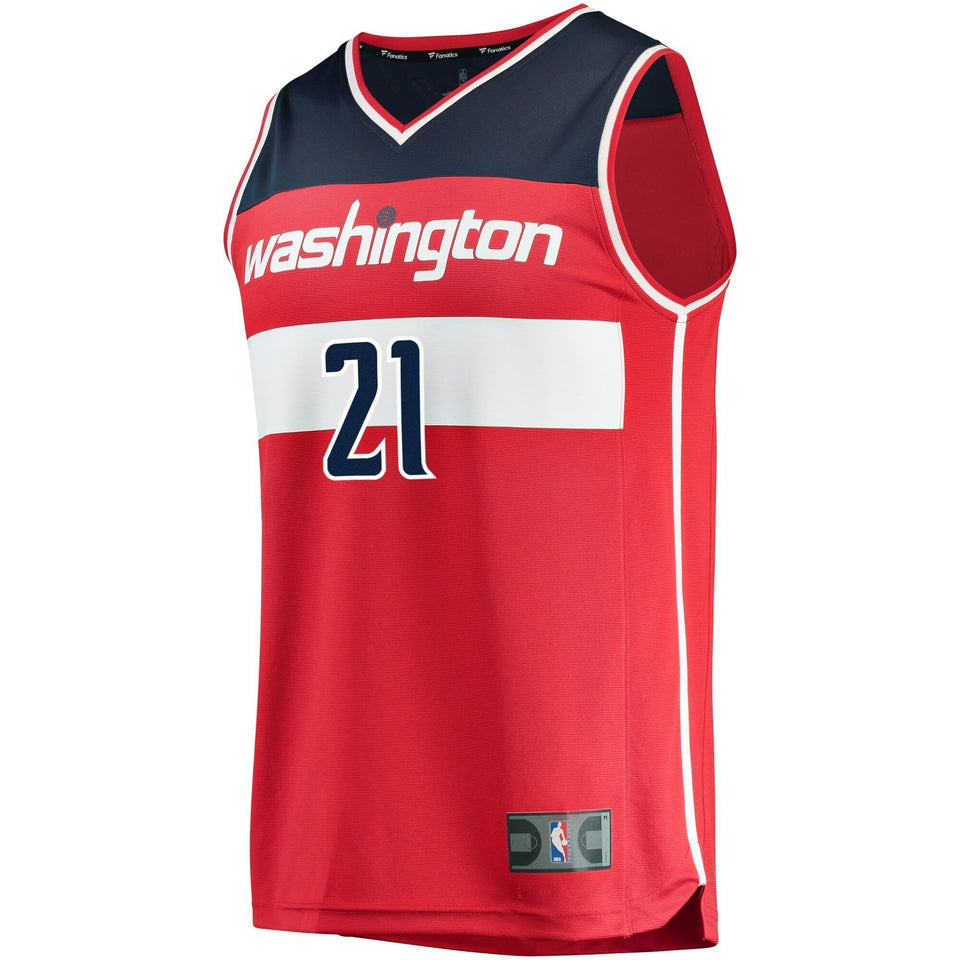 Youth Fanatics Branded Dwight Howard Red Washington Wizards Fast Break Replica Jersey  Icon Edition Red