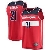 Men's Fanatics Branded Dwight Howard Red Washington Wizards Fast Break Replica Jersey – Icon EditionRed