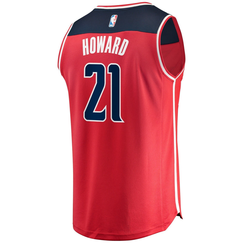 Men's Fanatics Branded Dwight Howard Red Washington Wizards Fast Break Replica Jersey – Icon EditionRed