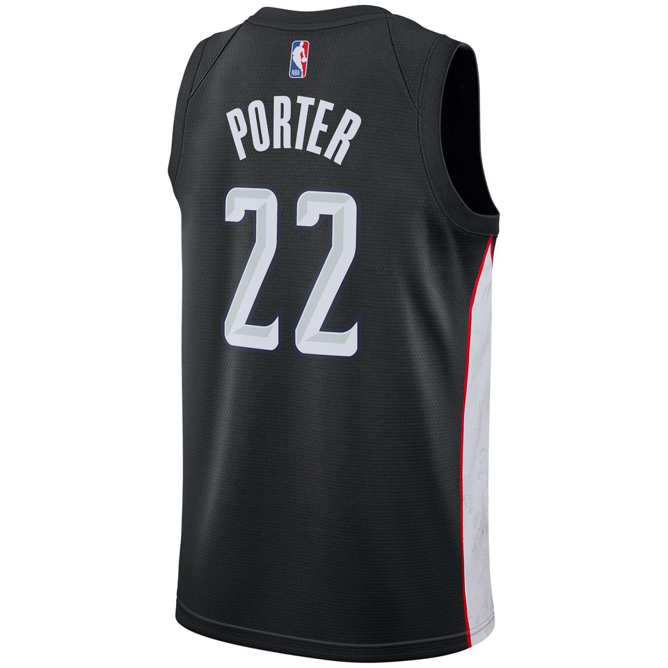 Men's Nike Otto Porter Black Washington Wizards City Edition Swingman Jersey  Black
